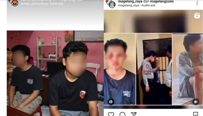 Remaja Pelaku Pembacokan Kini Berhasil Diamankan Polresta Magelang