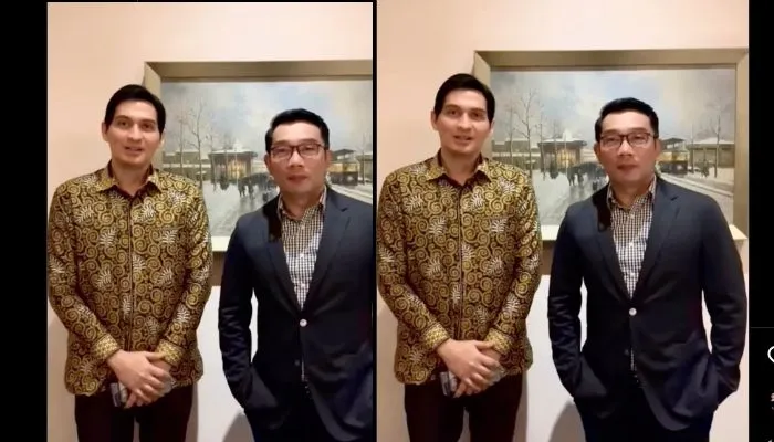 Lucky Hakim dan Ridwan Kamil