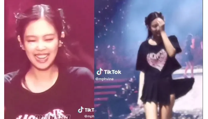 Rok Jenni BLACKPINK Terbang ke Sana ke Mari saat Konser di Jakarta