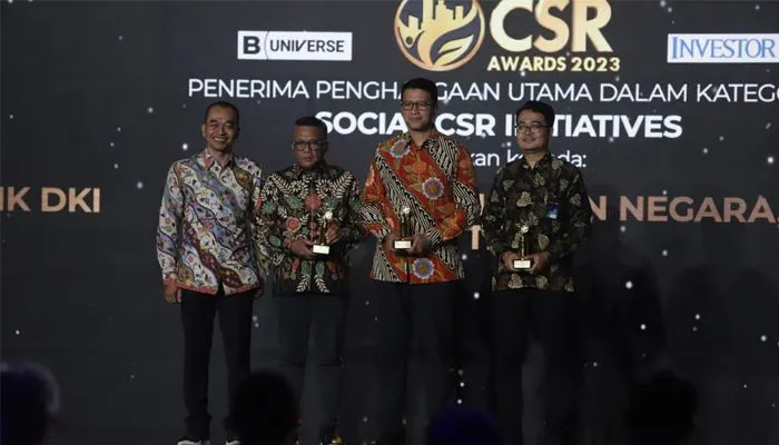 Literasi Properti Milenial BTN Raih Penghargaan CSR Award 2023