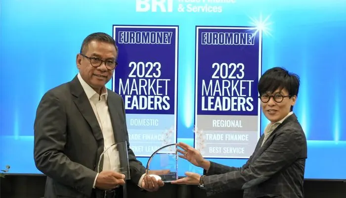 BRI berhasil meraih penghargaan dalam Euromoney Trade Finance Award 2023