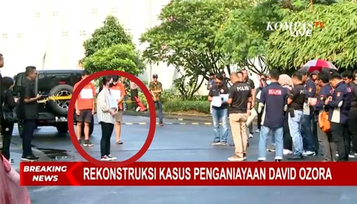 Peran AG Pacar Mario Dandy yang Terungkap Dalam Rekonstruksi