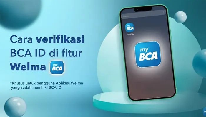 Verifikasi BCA ID di fitur Welma