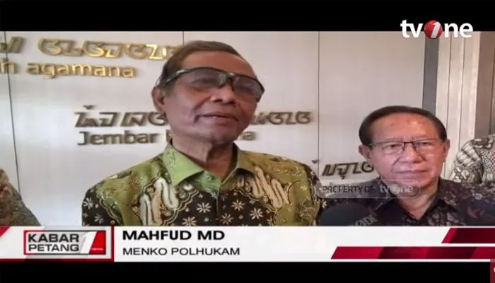 Menko Polhukam Mahfud MD