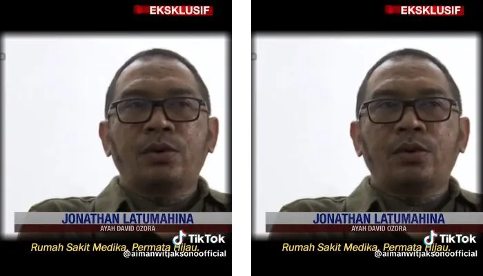 Jonathan Latumahina, ayah David Ozora