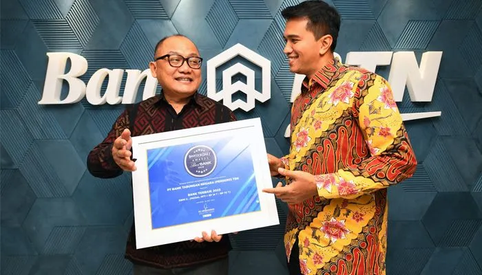 BTN Raih Penghargaan Best Bank 2023