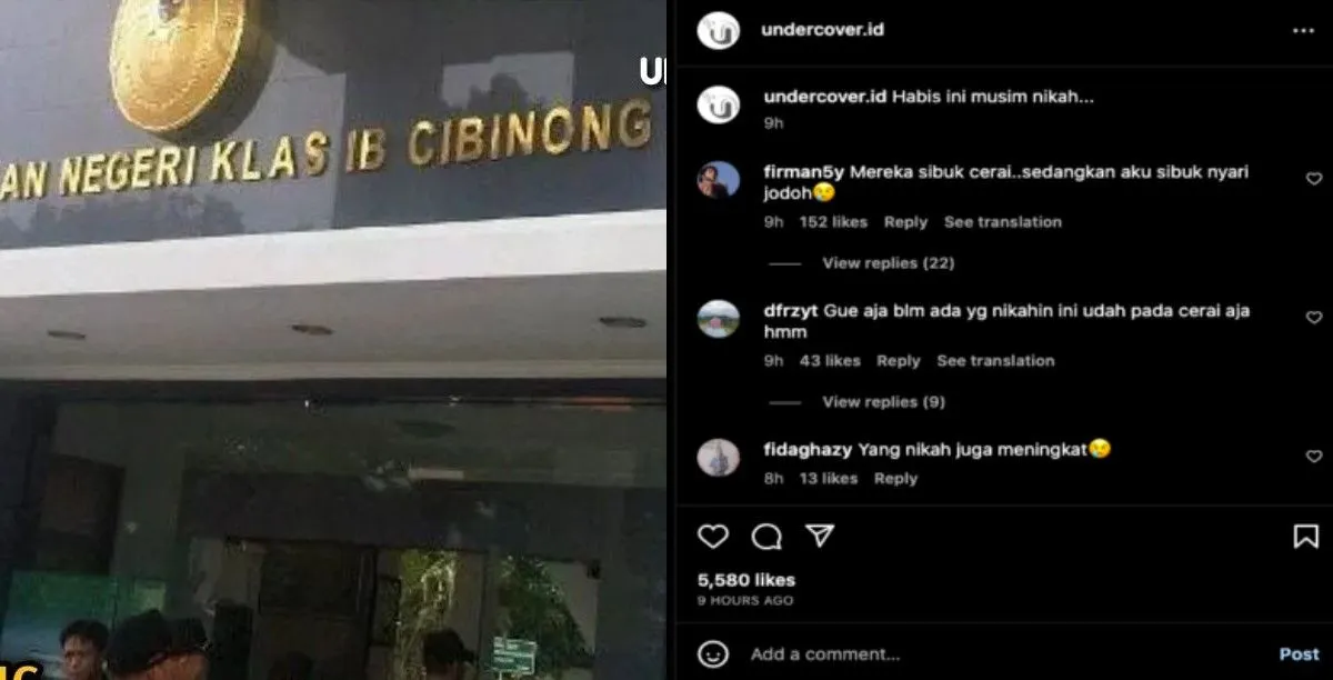 Viral Antrian Sidang Cerai di Pengadilan Agama Cibinong