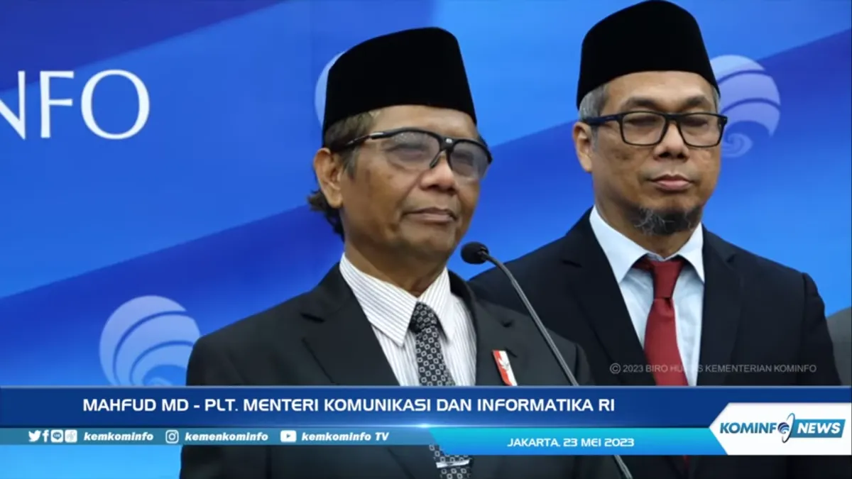 Menkopolhukam Mahfud MD