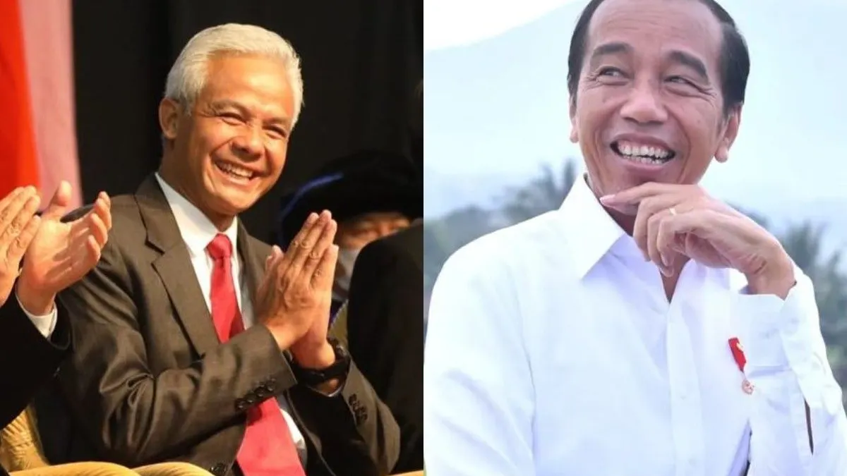 Ganjar Pranowo dan Presiden Jokowi