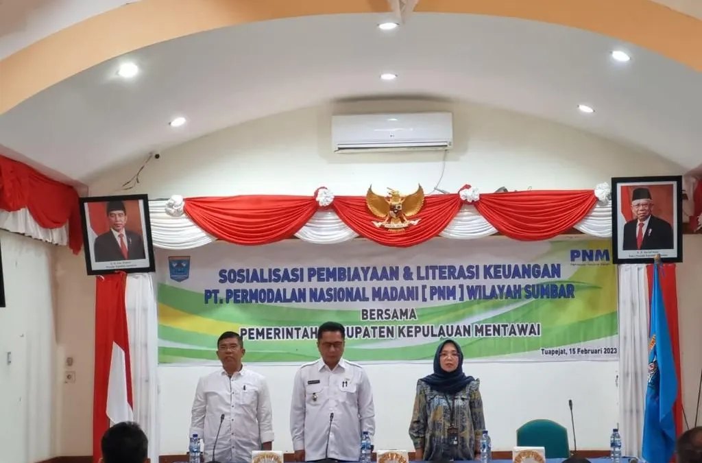 PNM Padang Lakukan Sosialiasi Literasi di Daerah Potensial Tinggi Kabupaten Mentawai