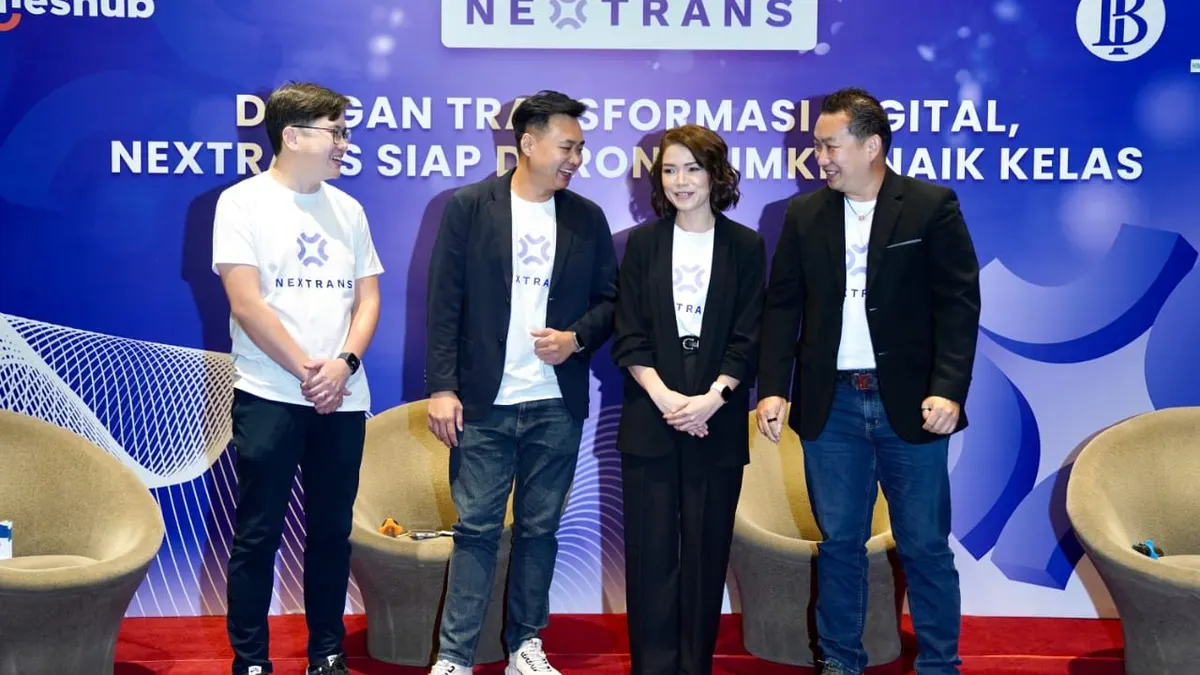  launching &amp; press conference peluncuran platform transfer inovatif dari Nextrans  di Akmani hotel, Jakarta ( Rabu,23/5) 2023