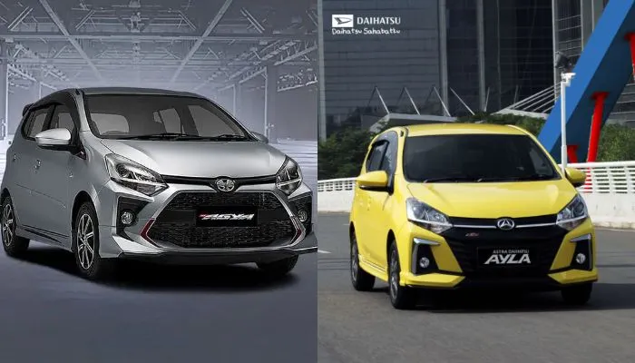 Toyota Agya vs Daihatsu Ayla