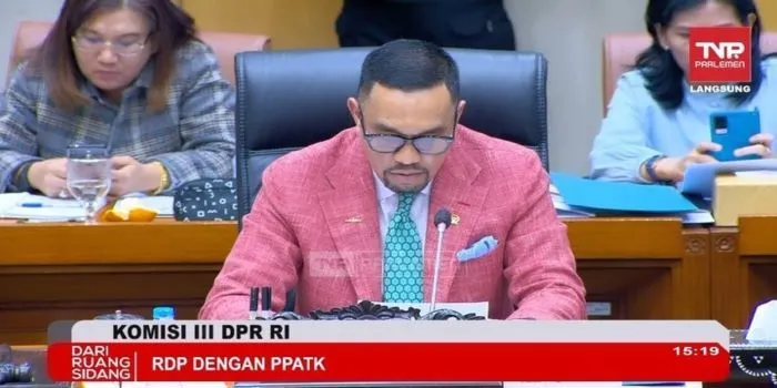 Wakil Ketua Komisi III DPR Ahmad Sahroni