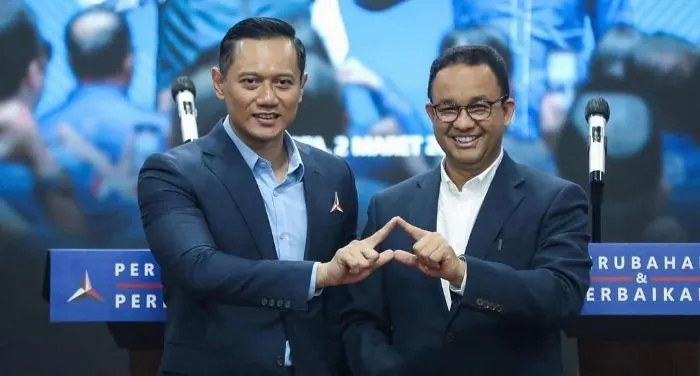 Agus Harimurti Yudhoyono (AHY) memberikan tanggapannya soal isu terhadap bakal capres Anies Baswedan diterpa isu akan dijadikan tersangka.