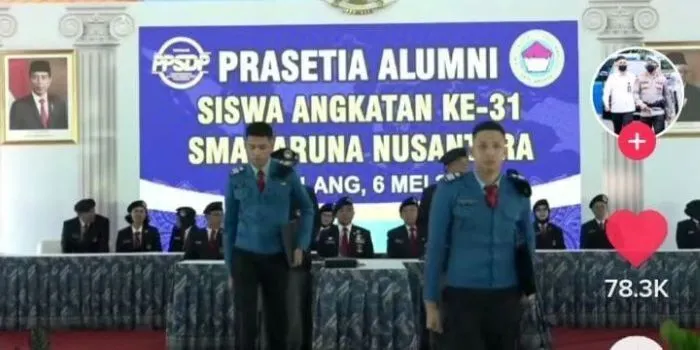 Wajah Sendu Putra Ferdy Sambo yang Lulus dari SMA Taruna Nusantara Jadi Sorotan