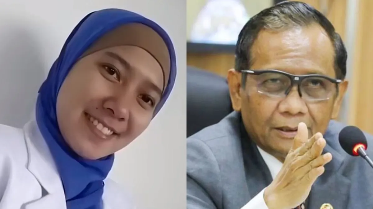 Beda dari Mario Dandy, anak kedua Mahfud MD yang bernama Vina Amalia sampai dikira berasal dari keluarga tidak mampu.