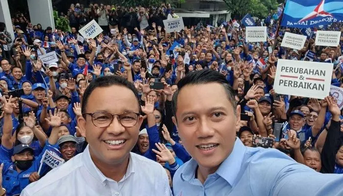 Peluang AHY jadi cawapres Ganjar, bisa menjadi penyebab Anies Baswedan gagal mendapatkan tiket capres 2024.
