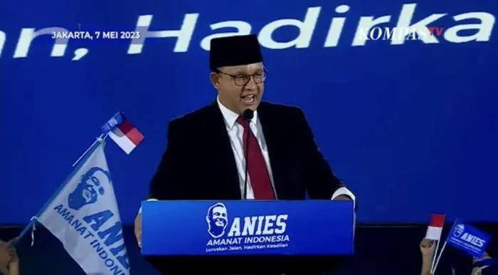 Anies Baswedan dalam Pidato Politiknya