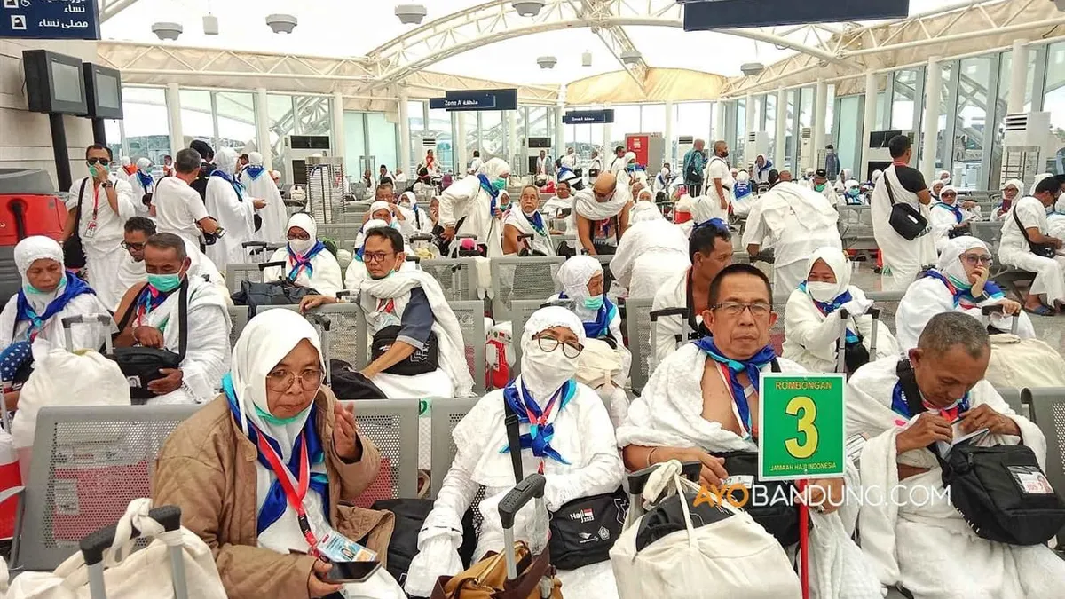 Kedatangan Jemaah Haji Indonesia BPN 21 Embarkasi Balikpapan