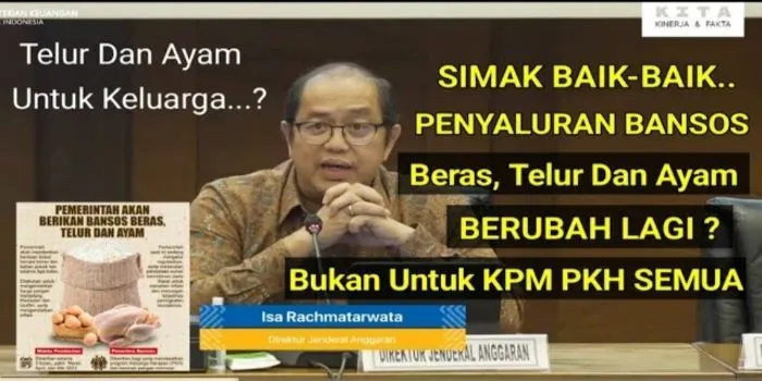 Penyaluran Bansos Ramadan Beras, Telur dan Ayam Berubah? Simak Penjelasannya di Sini