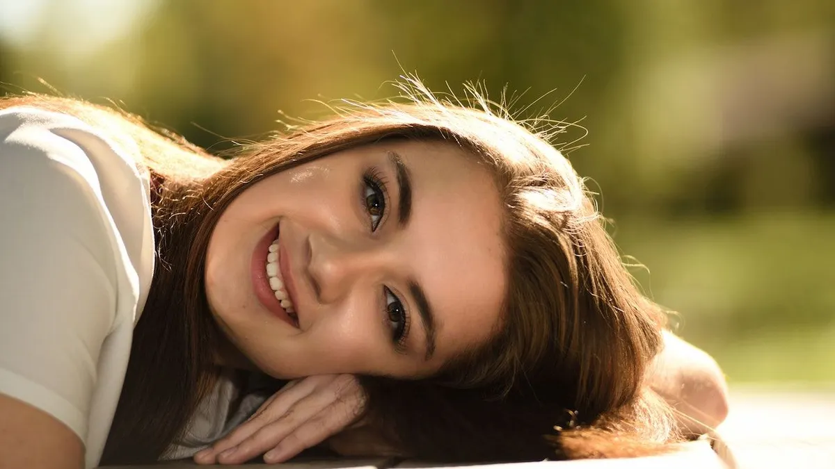 Ilustrasi Wanita dengan inner beauty