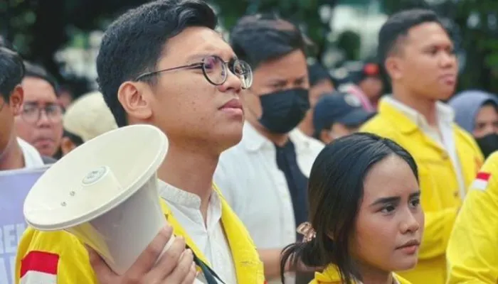 Ketua BEM UI Melki Sedek Huang