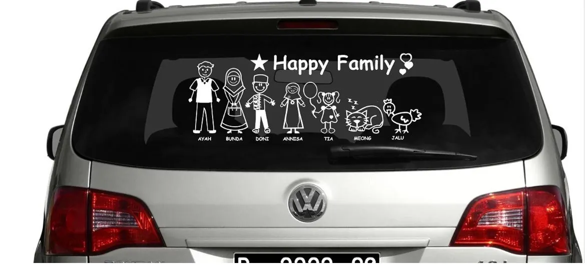 Ilustrasi. Stiker pada Mobil dan Cara Menghilangkan Bekas yang Nempel 