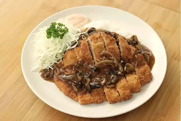Nasi Katsu Ayam Korea ala chef