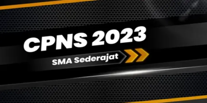 Jalur Masuk Menjadi CPNS Tahun 2023 Bagi Siswa Lulusan SMA atau Sederajat