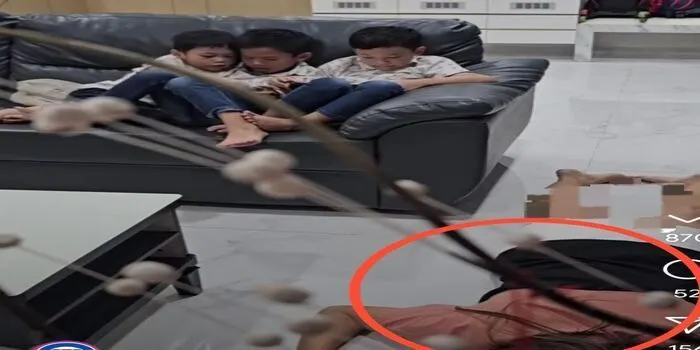 Prank Seorang Ibu Pura-pura Pingsan di Depan Anak-anaknya Berakhir Nyesek