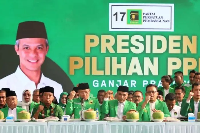 Deklarasi PPP usung Ganjar Pranowo sebagai Capres 2024.