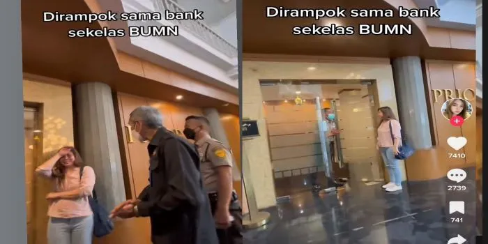 Viral Video Seorang Nasabah Histeris Diduga Korban Penipuan Asuransi Bank BUMN Ternama