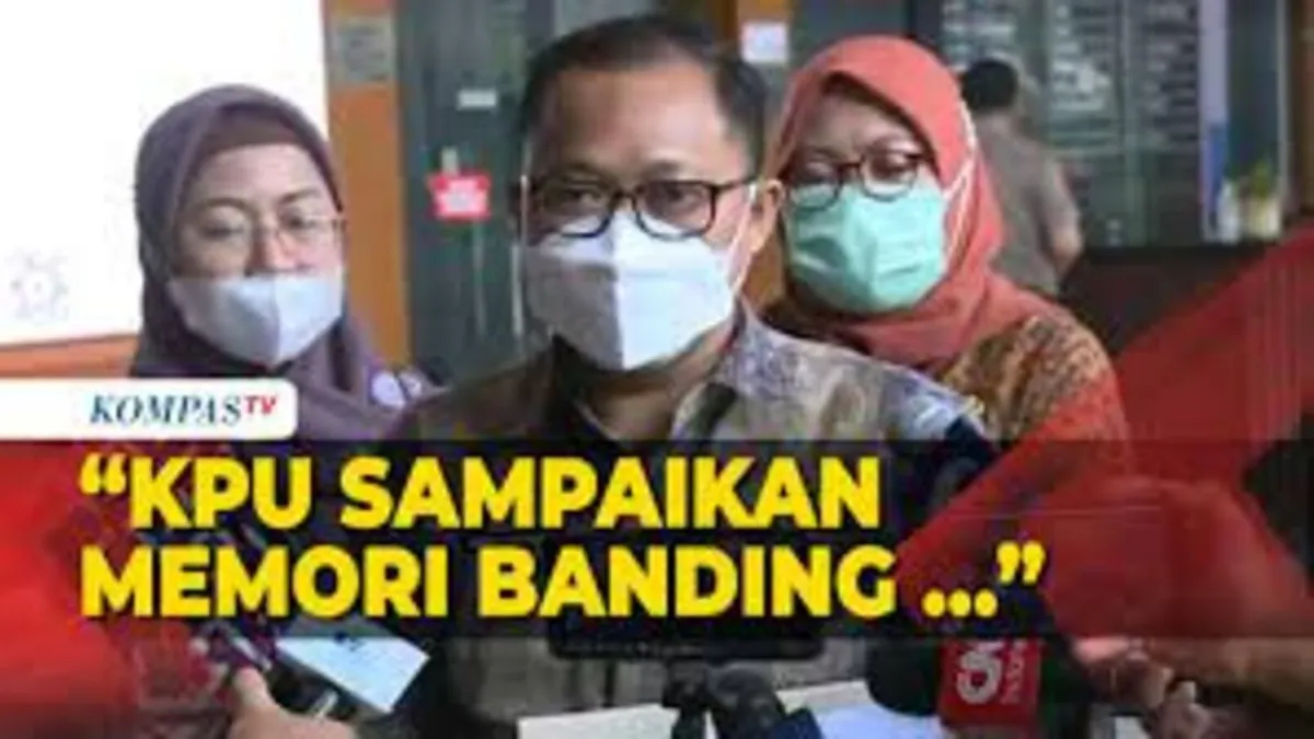 KPU Sampaikan Memori Banding