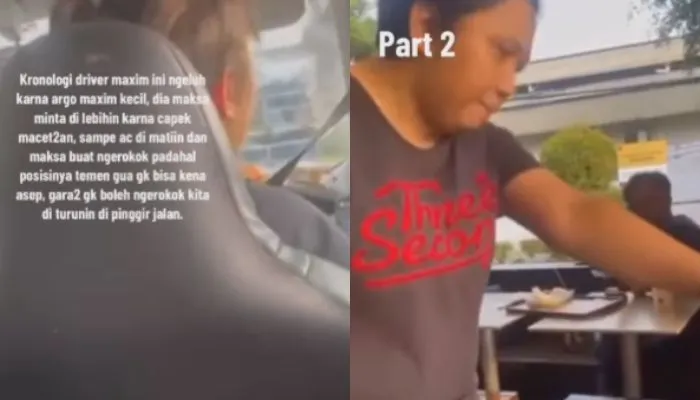 Driver Maxim Paksa Bayaran Tarif Lebih dari Penumpang