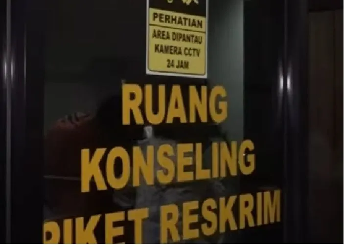 Ruang konseling Polres Jaksel tempat Shane teman Mario Dandy diperiksa