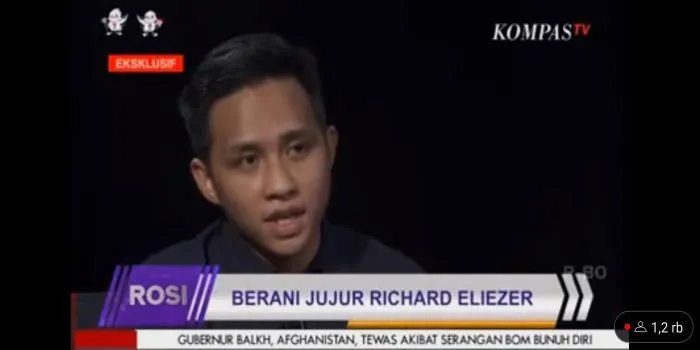Richard Eliezer blak-blakan tentang kasusnya di salah satu TV swasta