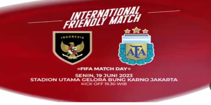 Penjualan Tiket Match Day Indonesia VS Argentina Dibuka Besok
