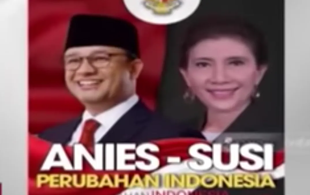 Anies Baswedan dan Susi Pudjiastuti