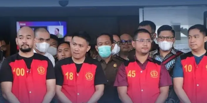 Para tersangka kasus Obstruction of Justice Brigadir J