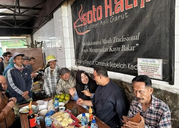 Anies Baswedan di Kota Garut