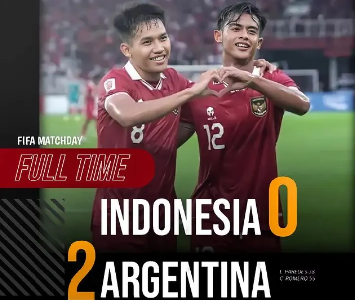 Sejumlah kalangan sepakbola memprediksi bahwa Indonesia akan menelan kekalahan hingga mencapai skor 4-0 dari Argentina.