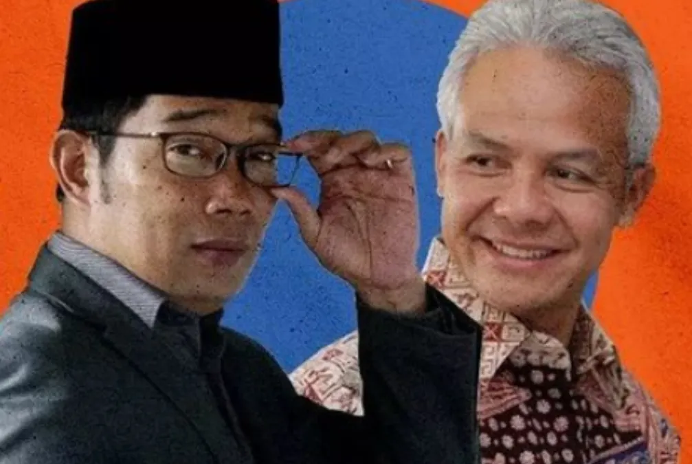 Ridwan Kamil dan Ganjar Pranowo