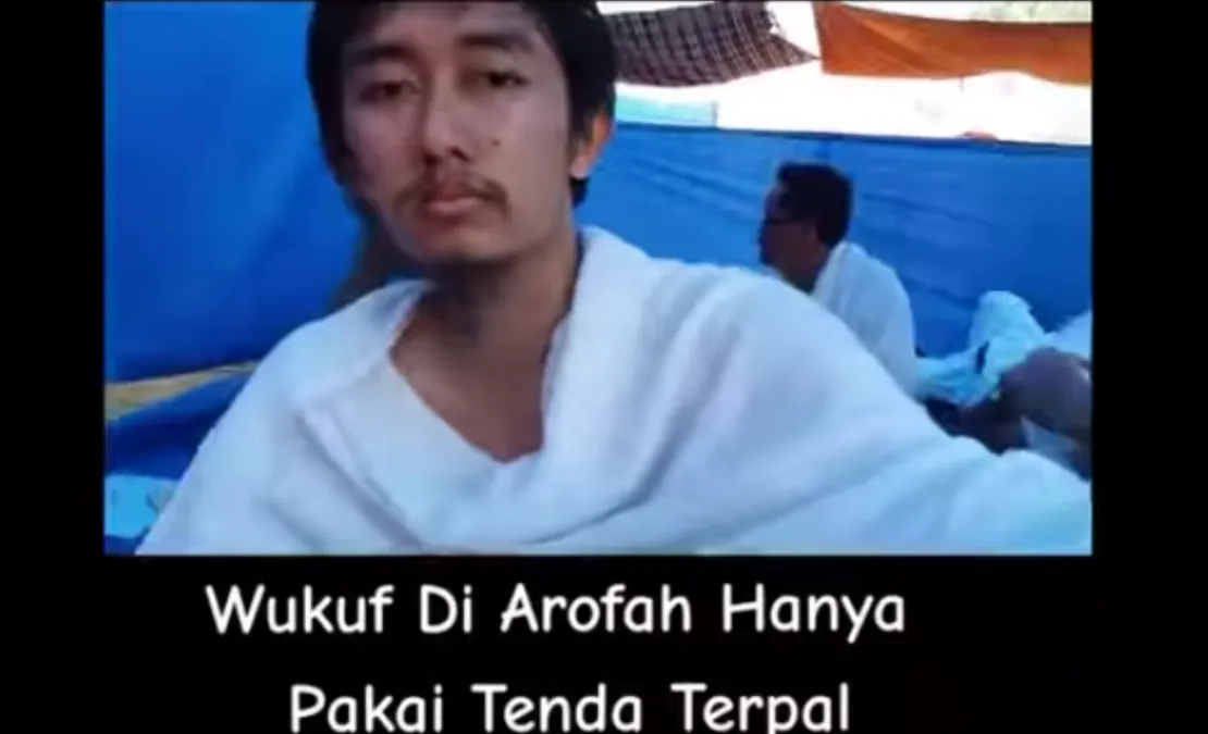 Seorang Jemaah Bikin Unggahan Video Tentang Kondisi Haji Backpacker