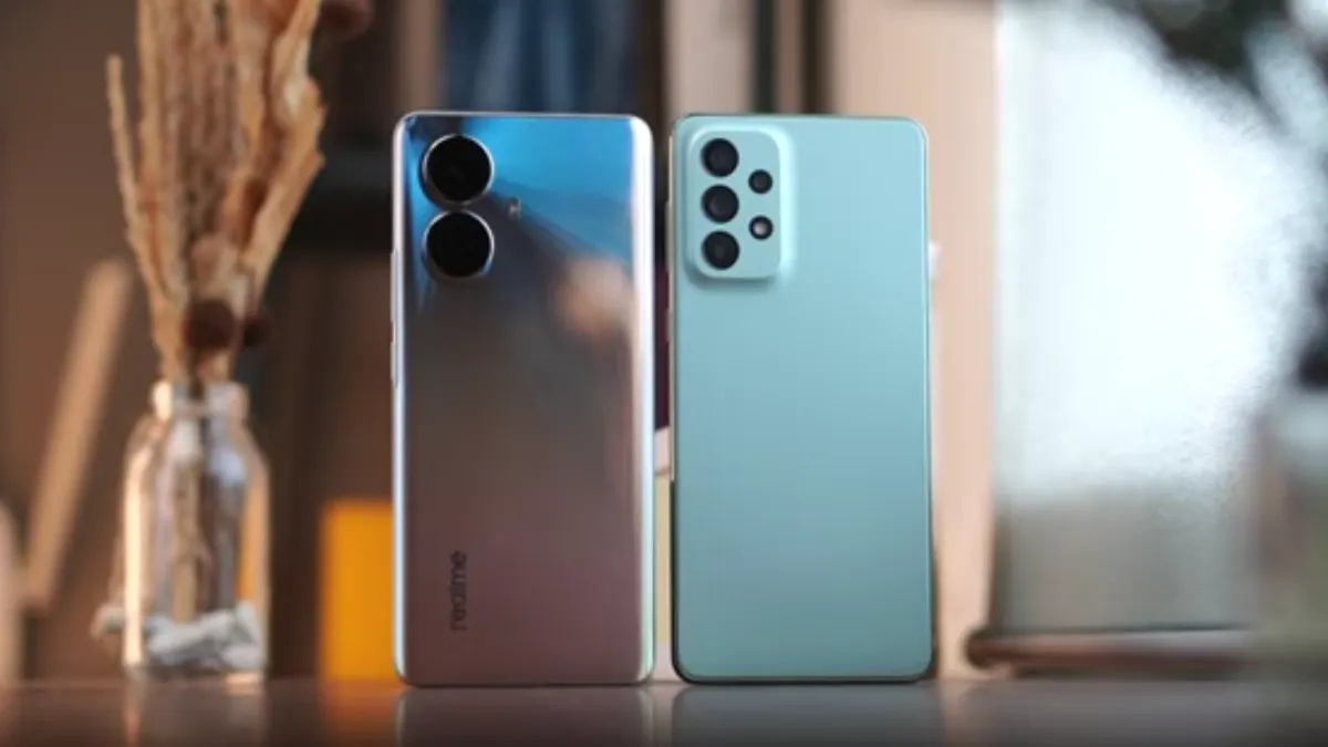 Potret HP Realme 10 Pro Plus dan Samsung A73