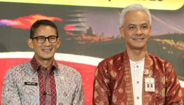Sandiaga Uno dan Ganjar Pranowo