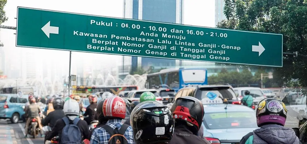 Ilustrasi. Pada hari Selasa, 9 Mei 2023, aturan ganjil genap masih berlaku di beberapa ruas jalan di Jakarta.