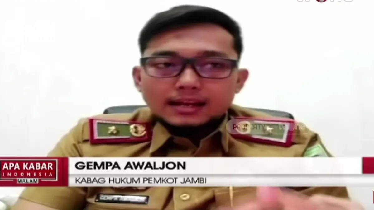 Kabag Hukum Pemkot Jambi, Gempa Awaljon Putra
