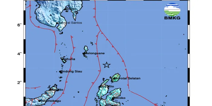 Gempa bumi di Maluku, Jumat (24/2/2023)