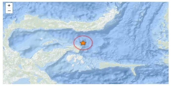 Gempa Bumi 5.5 Magnitudo Guncang Wilayah Kabupaten Bolaang Mongondow Selatan Hari Ini, Selasa (28/3/2023)