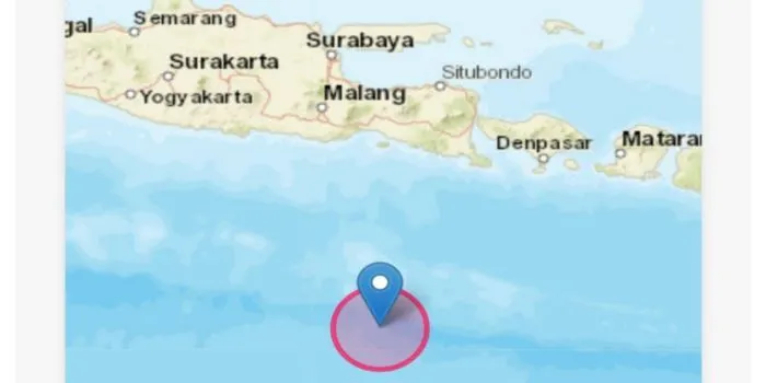 Gempa Bumi M 5,7 Guncang Wilayah Jember Jawa Timur, Kamis (16/3/2023)